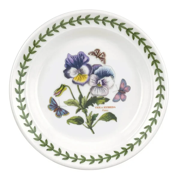 plate pansy plate pansy
