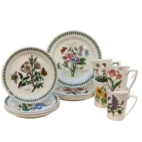 Portmeirion Botanic Garden 12 Piece Starter Set A