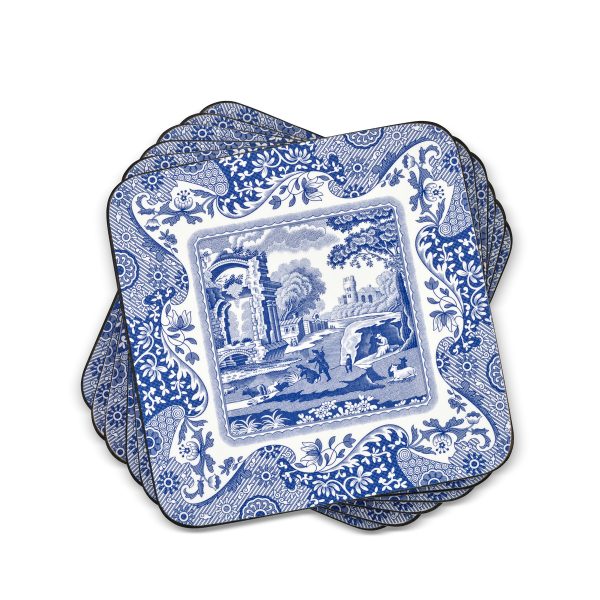 Pimpernel Spode Blue Italian Coasters Set of 6