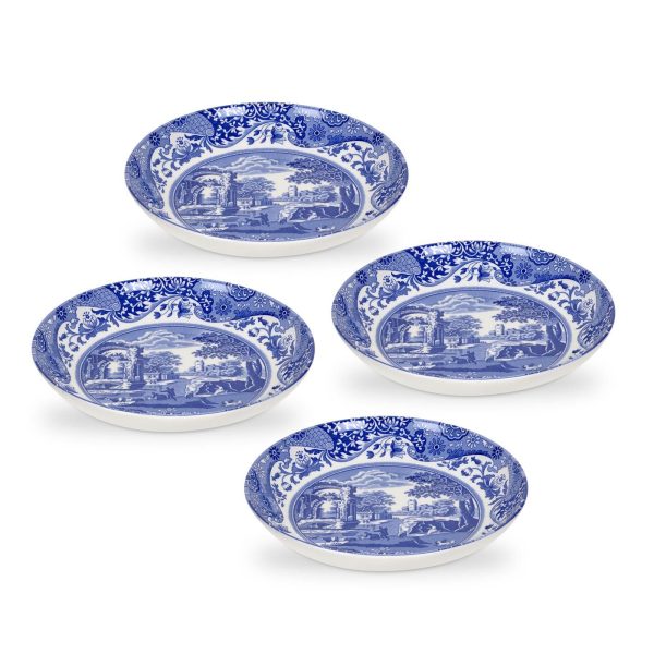 Spode Blue Italian 9 Inch Pasta Bowl Set of 4 Spode Blue Italian 9 Inch Pasta Bowl Set of 4