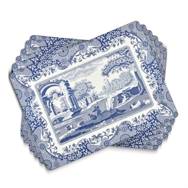 Pimpernel Spode Blue Italian Placemats Set of 6