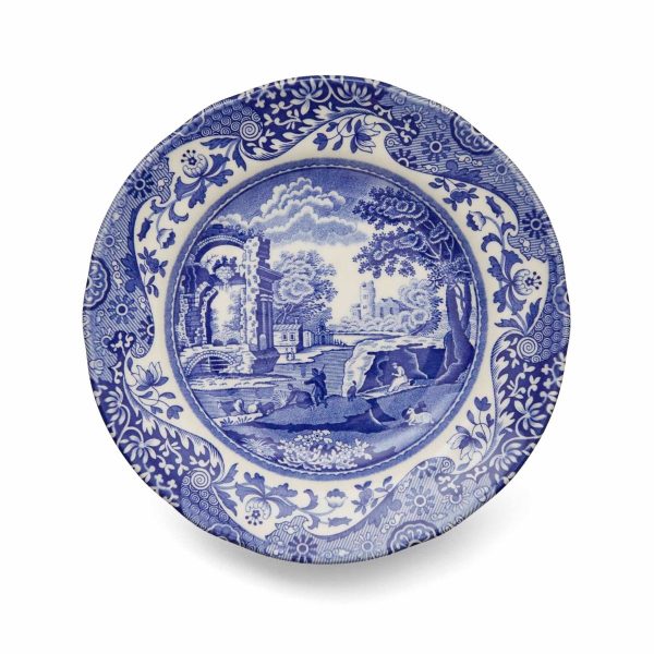 Spode Blue Italian 6 inch Tea Plates Set of 4