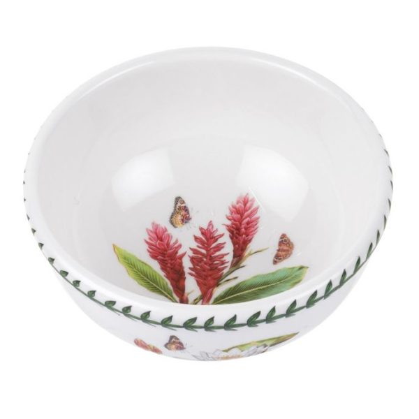 Portmeirion Exotic Botanic Garden 5.5 inch Fruit Salad Bowl Red Ginger Portmeirion Exotic Botanic Garden 5.5 inch Fruit Salad Bowl Red Ginger