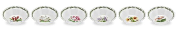 Portmeirion Exotic Botanic Garden Oatmeal Set Of 6 Portmeirion Exotic Botanic Garden Oatmeal Set Of 6