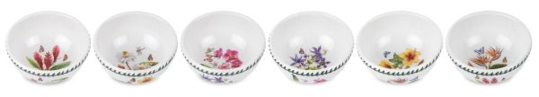 Portmeirion Exotic Botanic Garden 5.5 Inch Fruit Salad Bowls Set of 6 Portmeirion Exotic Botanic Garden 5.5 Inch Fruit Salad Bowls Set of 6