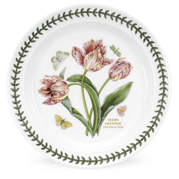 Portmeirion Botanic Garden 10 inch Dinner Plate Parrot Tulip