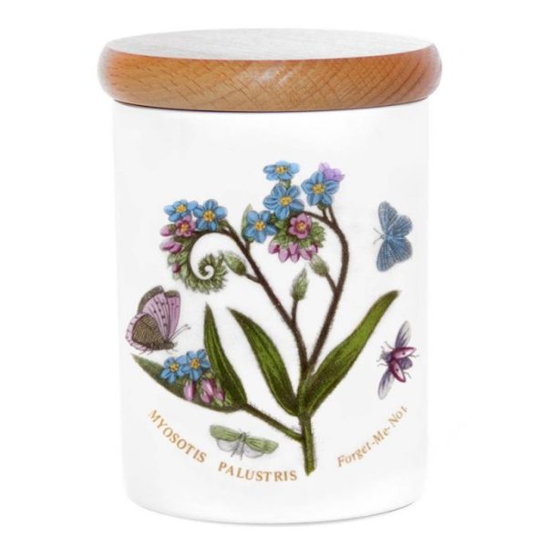 Portmeirion Botanic Garden Storage Jar 4.5 inch Forget Me Not