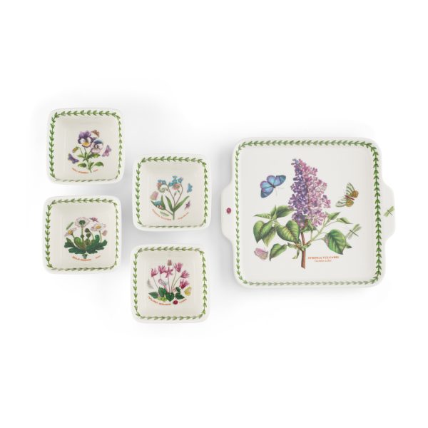 Portmeirion Botanic Garden 5-piece Accent Bowl Set Portmeirion Botanic Garden 5-piece Accent Bowl Set