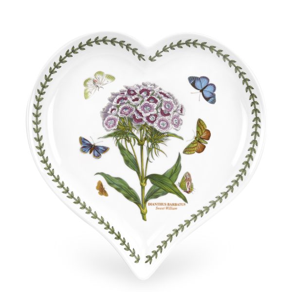 Portmeirion Botanic Garden Heart Dish - Sweet William