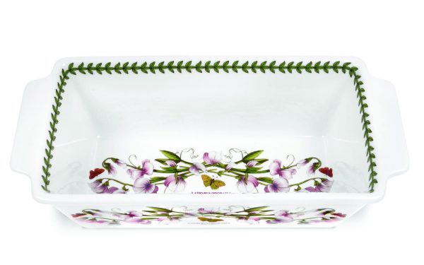 Portmeirion Botanic Garden Meatloaf Dish (Sweet Pea)