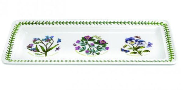 Portmeirion Botanic Garden Rectangular Tray 14.5 Inch (Ceramic) Portmeirion Botanic Garden Rectangular Tray 14.5 Inch (Ceramic)