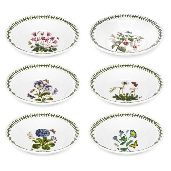 Portmeirion Botanic Garden 8 inch Soup Plate set of 6 Portmeirion Botanic Garden 8 inch Soup Plate set of 6