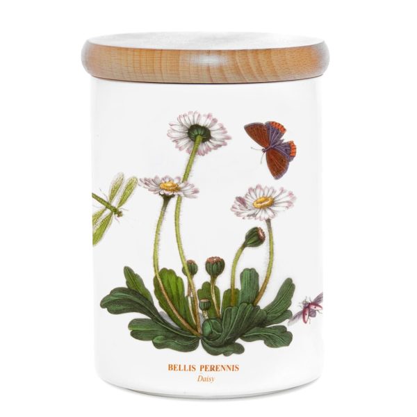 Portmeirion Botanic Garden Storage Jar 5.5 inch Daisy Portmeirion Botanic Garden Storage Jar 5.5 inch Daisy