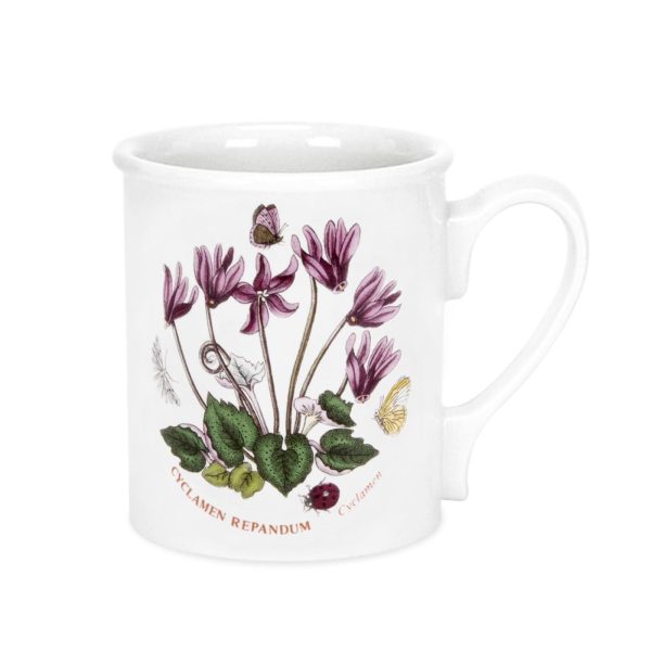 Portmeirion Botanic Garden Breakfast Mug Cyclamen Portmeirion Botanic Garden Breakfast Mug Cyclamen