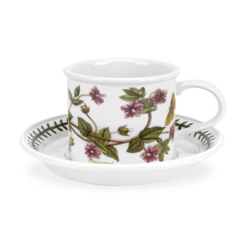 Portmeirion Botanic Garden Teacup and Saucer (D) Pimpernel