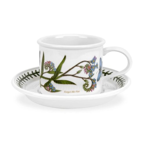 Portmeirion Botanic Garden Teacup and Saucer (D) Forget me Not