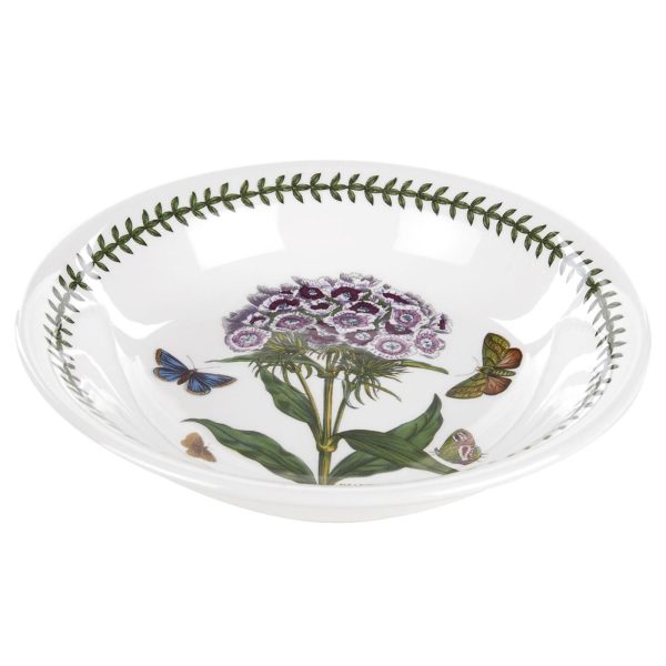 Portmeirion Botanic Garden 8 inch Pasta Bowl Sweet William