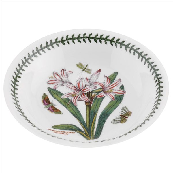 Portmeirion Botanic Garden 8 inch Pasta Bowl Belladonna Lily Portmeirion Botanic Garden 8 inch Pasta Bowl Belladonna Lily