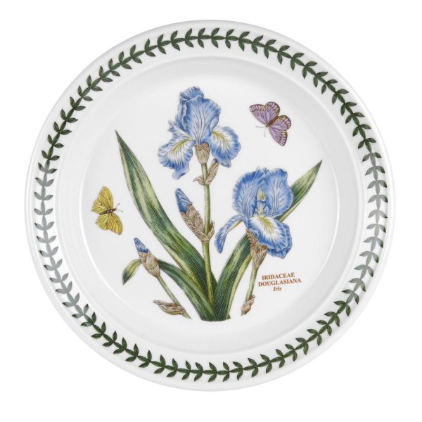Portmeirion Botanic Garden 8 inch Plate Iris