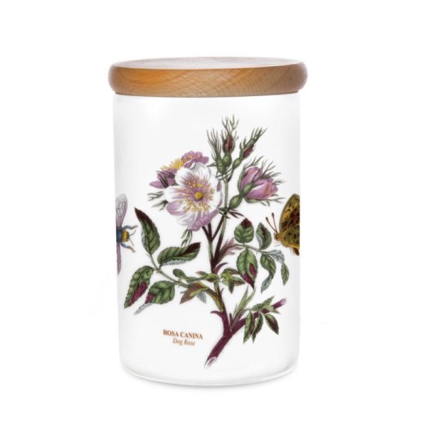 Portmeirion Botanic Garden Storage Jar 7 inch Dog Rose