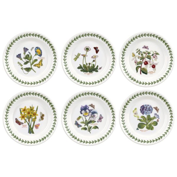 Portmeirion Botanic Garden Side Plates Set of 6 Portmeirion Botanic Garden Side Plates Set of 6