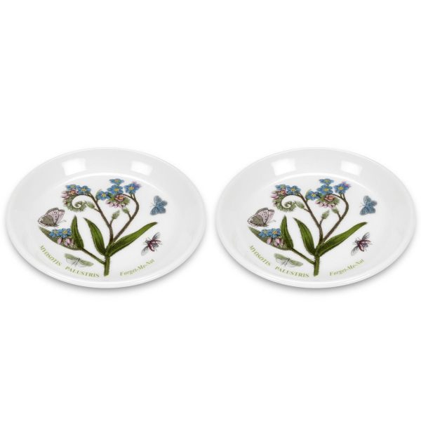 Portmeirion Botanic Garden Sweet Dish Forget Me Not Set of 2