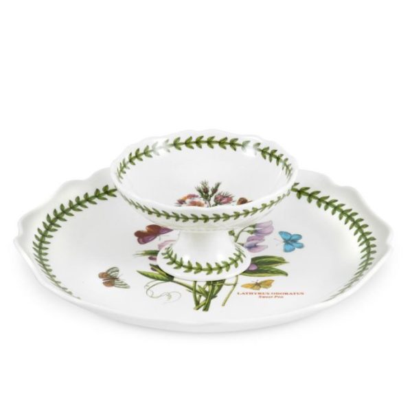 Portmeirion Botanic Garden Chip & Dip Set
