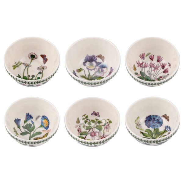 Portmeirion Botanic Garden Set of 6 Stacking Bowls, 5.5 Inch Portmeirion Botanic Garden Set of 6 Stacking Bowls, 5.5 Inch