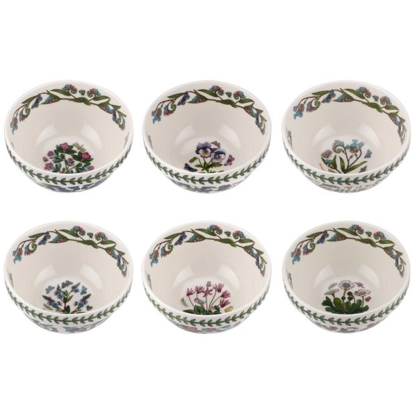 Portmeirion Botanic Garden 7 Inch Stacking Bowls Set of 6