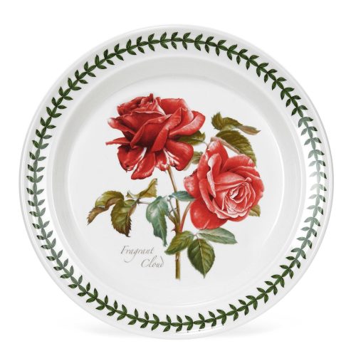 Portmeirion Botanic Roses 6 Inch Plate (Drum Shape) Fragrant Cloud