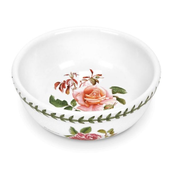 Portmeirion Botanic Roses 5.5 Inch Fruit Salad Bowl Warm Wishes