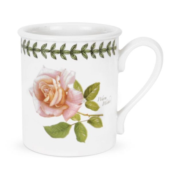 Portmeirion Botanic Roses Breakfast Mug Warm Wishes