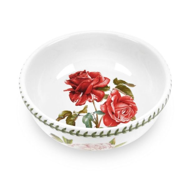 Portmeirion Botanic Roses 8 inch Salad Bowl Fragrant Cloud