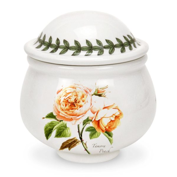 Portmeirion Botanic Roses Covered Sugar Romantic Shape Portmeirion Botanic Roses Covered Sugar Romantic Shape