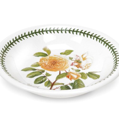Portmeirion Botanic Roses 8 Inch Pasta Bowl Teasing Georgia