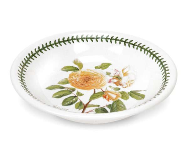 Portmeirion Botanic Roses 8 Inch Pasta Bowl Teasing Georgia