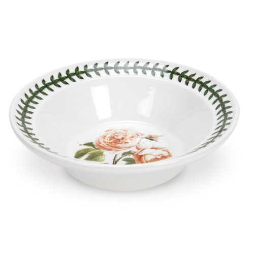 Portmeirion Botanic Roses Oatmeal (Drum Shape) Tamora Peach