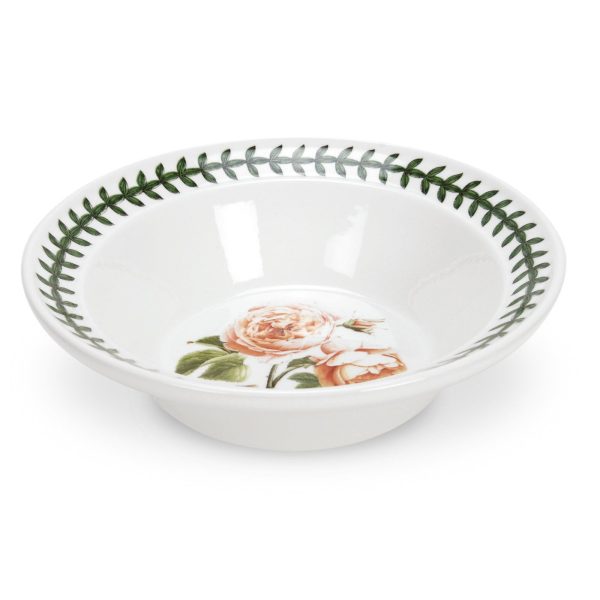 Portmeirion Botanic Roses Oatmeal (Drum Shape) Tamora Peach Portmeirion Botanic Roses Oatmeal (Drum Shape) Tamora Peach