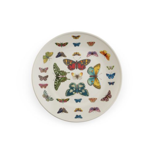 Portmeirion Botanic Garden Harmony Accents White 12 Inch Coupe Plate (Single)