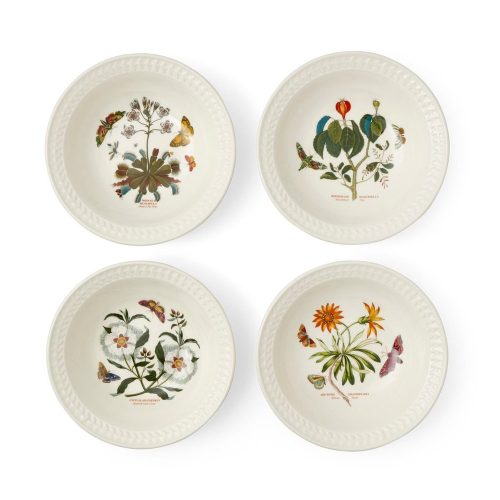 Portmeirion Botanic Garden Harmony Papilio Set of 4 Pasta Bowls