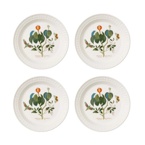 Portmeirion Botanic Garden Harmony Papilio Emerald Side Plate Set of 4