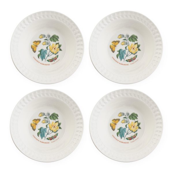 Portmeirion Botanic Garden Harmony Papilio Amber Cereal Bowl Set of 4