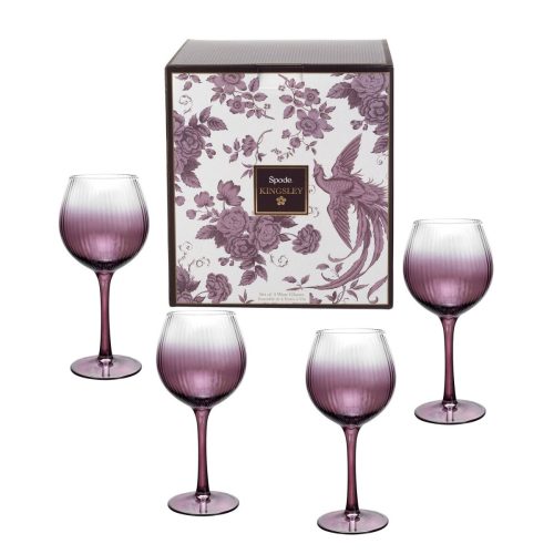 Spode Kingsley Wine Glass Set Of 4