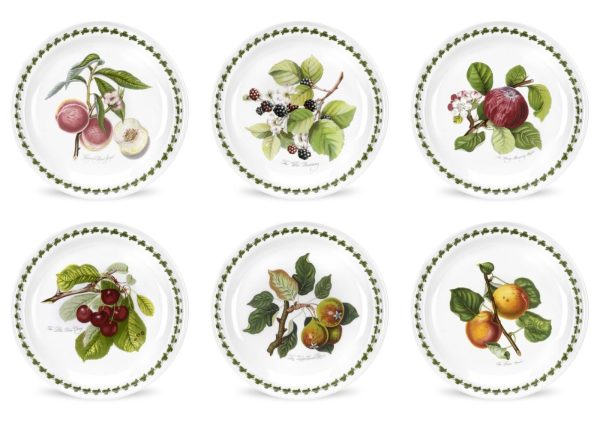 Portmeirion Pomona 8 inch Side Plates Set of 6 Portmeirion Pomona 8 inch Side Plates Set of 6