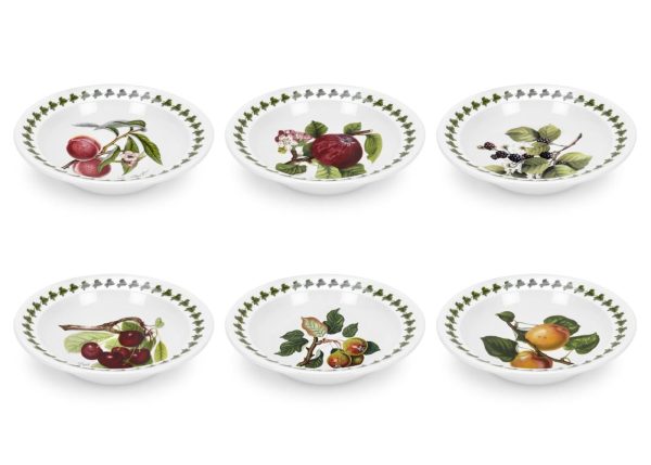Portmeirion Pomona Oatmeal Bowls Set of 6 Portmeirion Pomona Oatmeal Bowls Set of 6